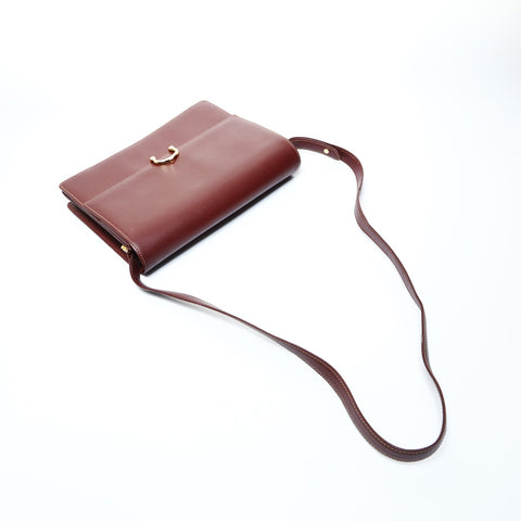 CARTIER must do Shoulder Bag Red WS24774