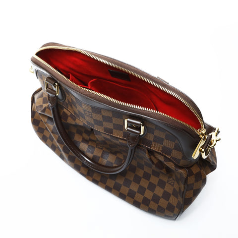 LOUIS VUITTON 2011 Damier Trevi GM Handbag Brown WS24776