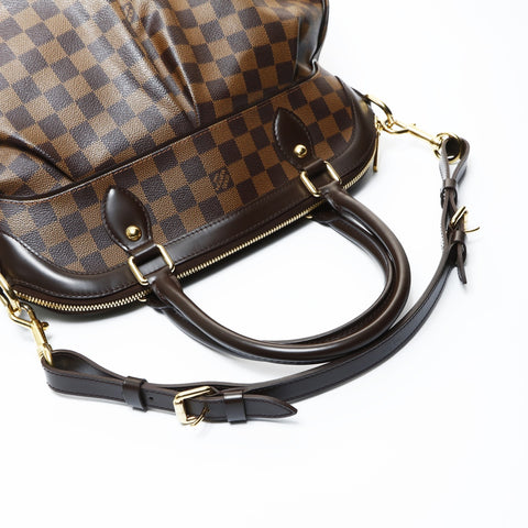 LOUIS VUITTON 2011 Damier Trevi GM Handbag Brown WS24776