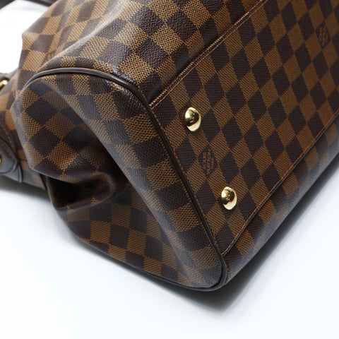LOUIS VUITTON 2011 Damier Trevi GM Handbag Brown WS24776