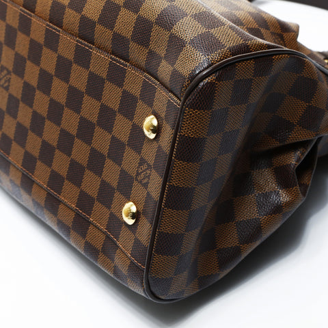 LOUIS VUITTON 2011 Damier Trevi GM Handbag Brown WS24776