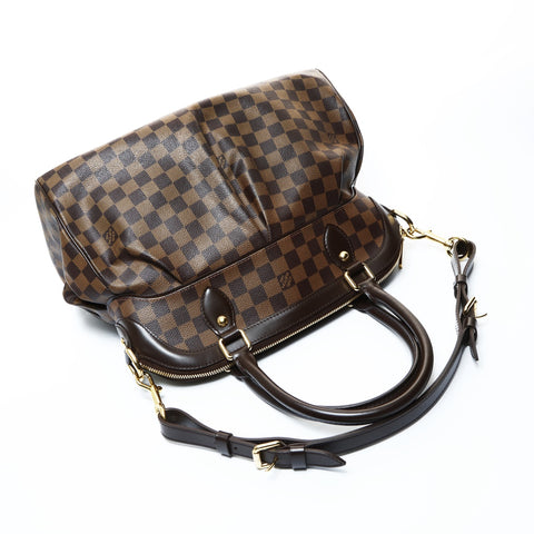 LOUIS VUITTON 2011 Damier Trevi GM Handbag Brown WS24776