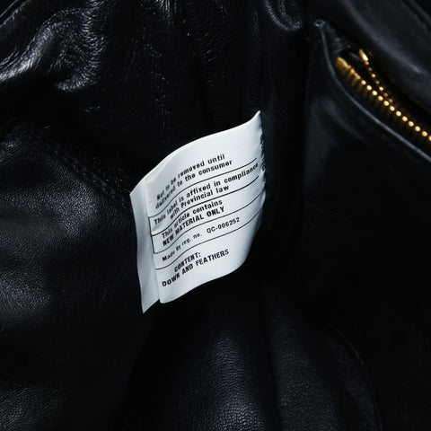 PRADA Logo Padded Nappa 2way Shoulder Bag black WS24777