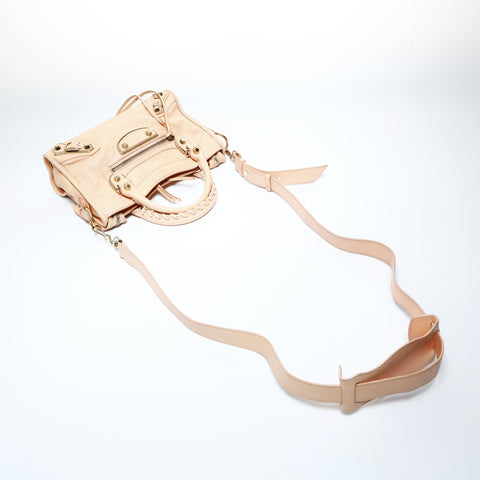 BALENCIAGA Mini City 2way Handbag pink WS24782