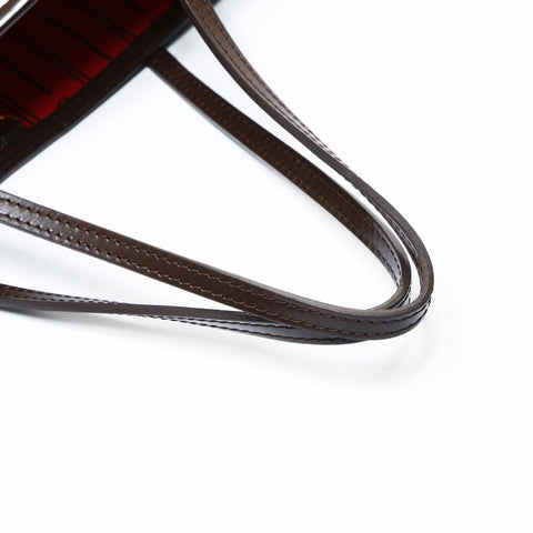 LOUIS VUITTON 2008 Damier Neverfull PM Tote Bag Brown WS24783