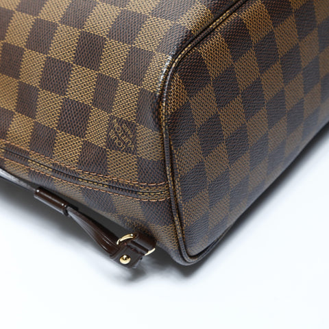 LOUIS VUITTON 2008 Damier Neverfull PM Tote Bag Brown WS24783