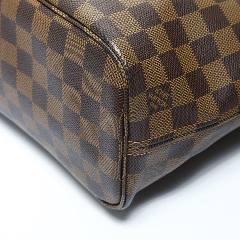 LOUIS VUITTON 2008 Damier Neverfull PM Tote Bag Brown WS24783