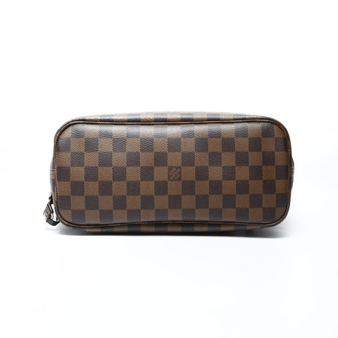 LOUIS VUITTON 2008 Damier Neverfull PM Tote Bag Brown WS24783