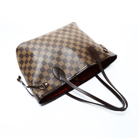LOUIS VUITTON 2008 Damier Neverfull PM Tote Bag Brown WS24783