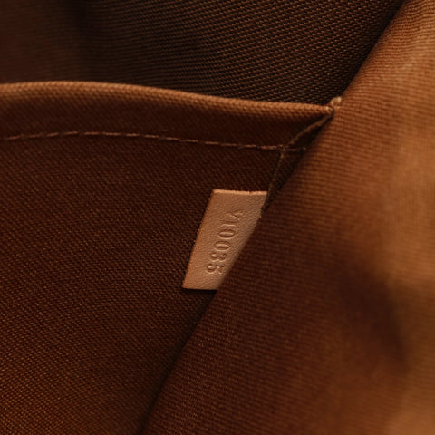 LOUIS VUITTON 2005 Monogram Popincourt Handbag Brown WS24787