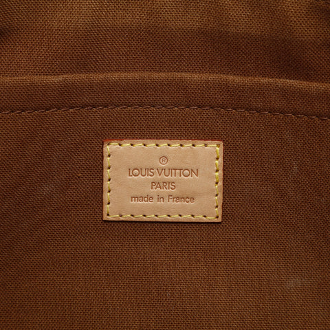 LOUIS VUITTON 2005 Monogram Popincourt Handbag Brown WS24787