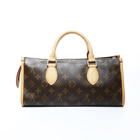 LOUIS VUITTON 2005 Monogram Popincourt Handbag Brown WS24787