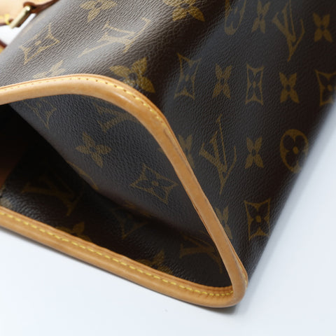 LOUIS VUITTON 2005 Monogram Popincourt Handbag Brown WS24787