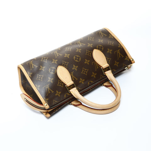 LOUIS VUITTON 2005 Monogram Popincourt Handbag Brown WS24787