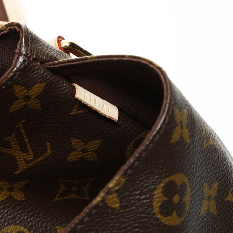 LOUIS VUITTON 2013 Monogram Menilmontant MM Shoulder Bag Brown WS24790