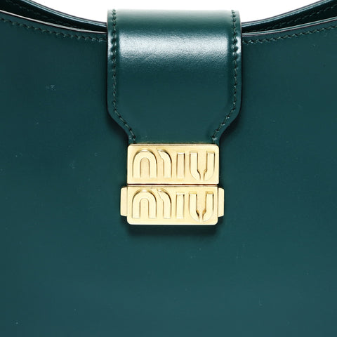 Miu Miu Hobo one belt Shoulder Bag green WS24791