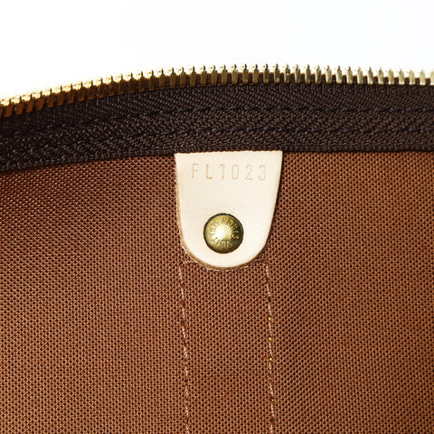 LOUIS VUITTON 2003 Monogram Keepall Bandouliere 55 Boston bag Brown WS24797