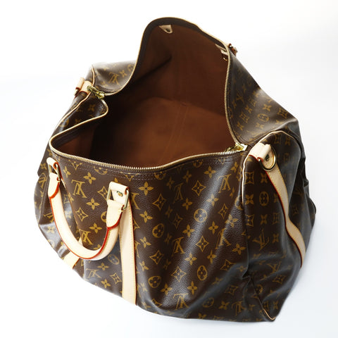LOUIS VUITTON 2003 Monogram Keepall Bandouliere 55 Boston bag Brown WS24797