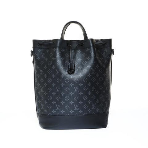 LOUIS VUITTON Monogram Maxi Noe Handbag black WS24799