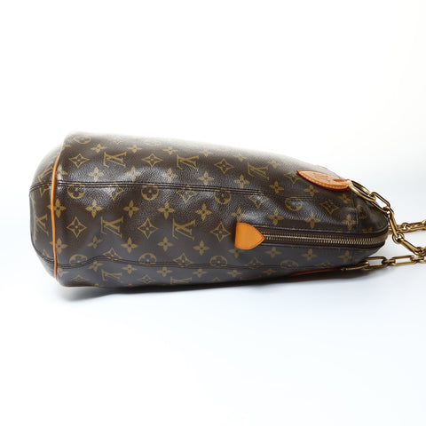 LOUIS VUITTON 2014 Karl Lagerfeld Punching Bag Baby Monogram Shoulder Bag Brown WS24800