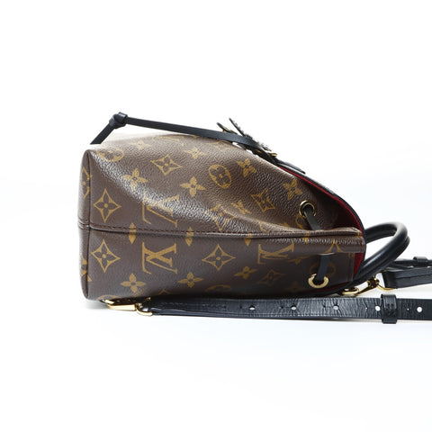 LOUIS VUITTON 2020 Montsouris NM BB Monogram Backpack Â· Daypack Brown WS24801