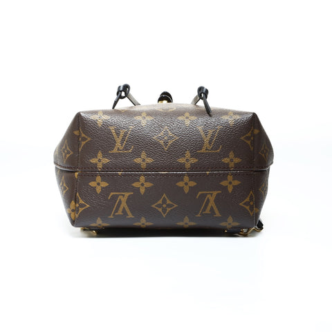 LOUIS VUITTON 2020 Montsouris NM BB Monogram Backpack Â· Daypack Brown WS24801