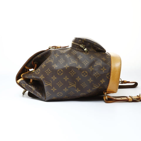 LOUIS VUITTON 1996 Monogram MontsourisGM Backpack Â· Daypack Brown WS24803