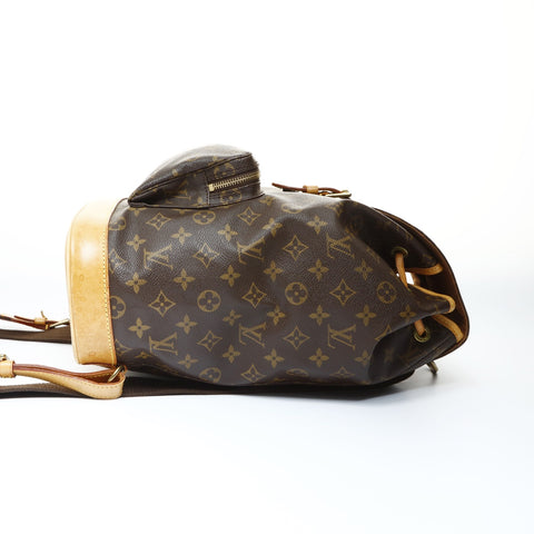 LOUIS VUITTON 1996 Monogram MontsourisGM Backpack Â· Daypack Brown WS24803