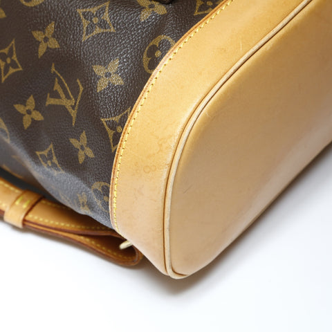 LOUIS VUITTON 1996 Monogram MontsourisGM Backpack Â· Daypack Brown WS24803