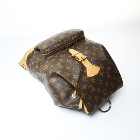 LOUIS VUITTON 1996 Monogram MontsourisGM Backpack Â· Daypack Brown WS24803