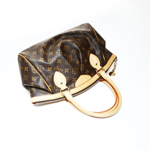 LOUIS VUITTON 2010 Monogram Tivoli PM Handbag Brown WS24805