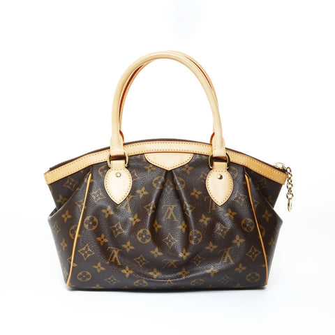 LOUIS VUITTON 2010 Monogram Tivoli PM Handbag Brown WS24805