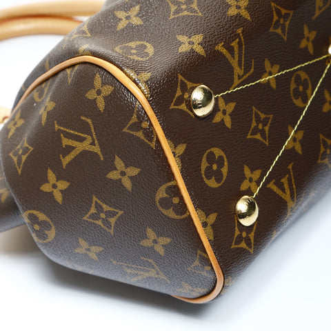 LOUIS VUITTON 2010 Monogram Tivoli PM Handbag Brown WS24805