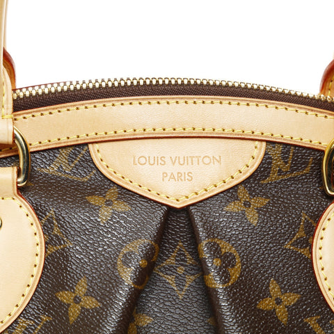 LOUIS VUITTON 2010 Monogram Tivoli PM Handbag Brown WS24805
