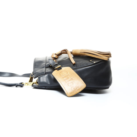 Chloe Leather Eden Shoulder Bag black WS24808