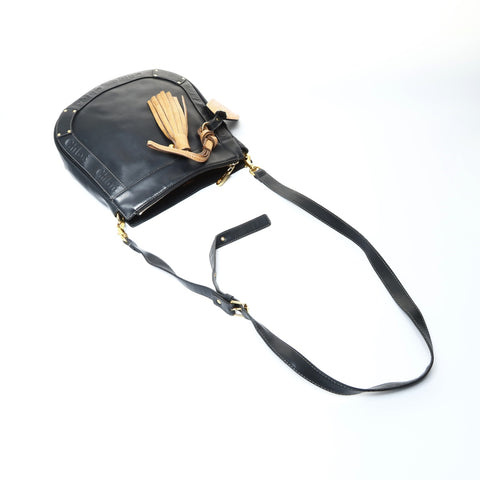 Chloe Leather Eden Shoulder Bag black WS24808