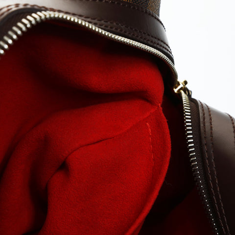 LOUIS VUITTON 2006 Damier Duomo Handbag Brown WS24811