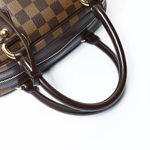 LOUIS VUITTON 2006 Damier Duomo Handbag Brown WS24811