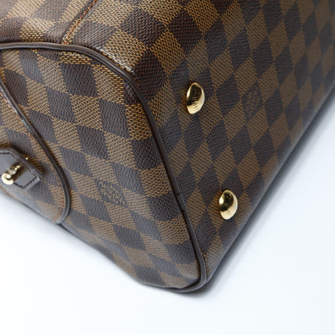 LOUIS VUITTON 2006 Damier Duomo Handbag Brown WS24811