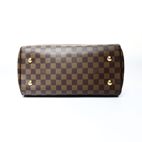 LOUIS VUITTON 2006 Damier Duomo Handbag Brown WS24811