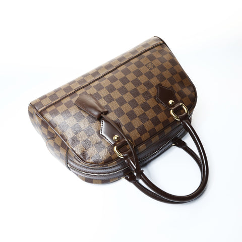 LOUIS VUITTON 2006 Damier Duomo Handbag Brown WS24811