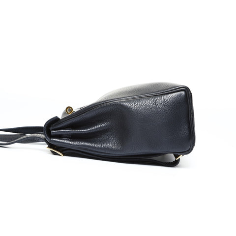 HERMES Kelly Ad PM Backpack  Daypack black WS24814