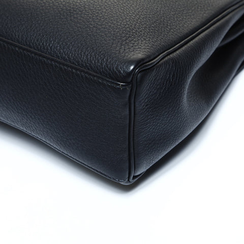 HERMES Kelly Ad PM Backpack  Daypack black WS24814