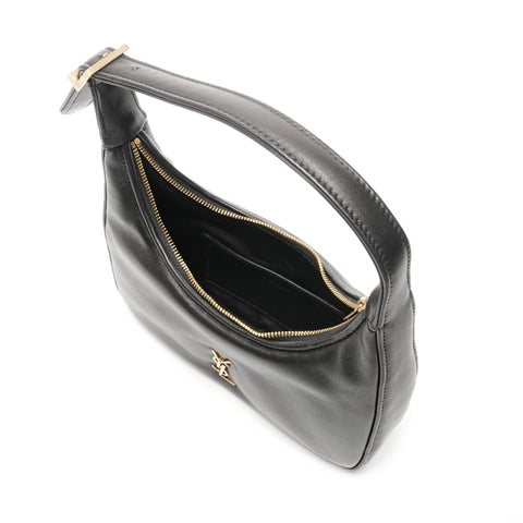YVES SAINT LAURENT Mini Calypso Leather Hobo Shoulder Bag black WS24815