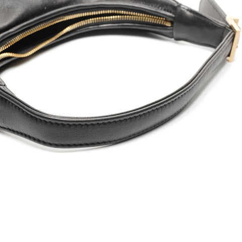 YVES SAINT LAURENT Mini Calypso Leather Hobo Shoulder Bag black WS24815