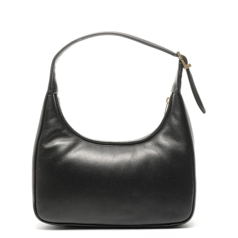 YVES SAINT LAURENT Mini Calypso Leather Hobo Shoulder Bag black WS24815