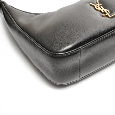 YVES SAINT LAURENT Mini Calypso Leather Hobo Shoulder Bag black WS24815