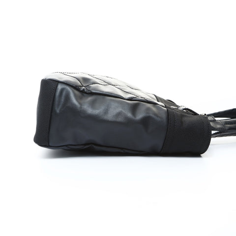 CHANEL No. 11 2006-2008 Paris Biarritz PM Tote Handbag black WS24820