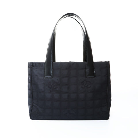 CHANEL No.8 2003-2004 New Travel Line Shoulder Bag black WS24822