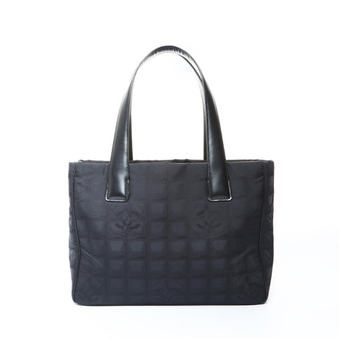 CHANEL No.8 2003-2004 New Travel Line Shoulder Bag black WS24822